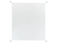 Narzuta na łóżko LINDULA Bawełna 200 x 220 cm Złamana biel_915469