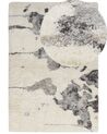 Tappeto bianco o e grigio 160 x 230 cm SEVAN_854831