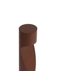 Outdoor LED Bollard Lamp CAROI Brown_1105403