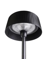 Riscaldatore a infrarossi da patio a piantana VARAZZE 1500 W Nero_968103
