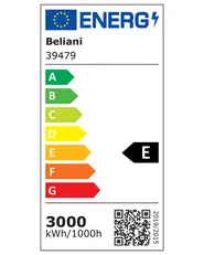 Lampadario a LED DEVESA Metallo Nero_1019627