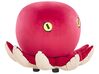 Pouf animaletto in velluto rosso OCTOPUS_783574