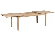 Stół ogrodowy rozkładany TOSCANELLA 180/280 cm 100 cm Certyfikowane drewno akacjowe Jasnobrązowy_1161832
