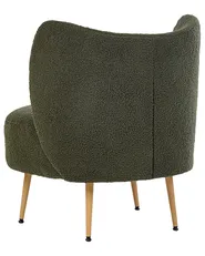 Armchair OTSBY II with Cushion Boucle Dark Green_942068
