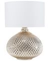 Lampa stołowa MADON Szkło Złoty