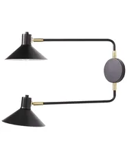 Applique KADASSA Regolabile Metallo Nero_884270