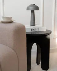 Wireless LED Table Lamp AGUSAN with Dimmer Metal Grey_977980