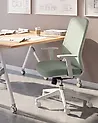 Office Chair ZELAR Fabric Green