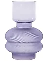Flower Vase RODIA 24 cm Glass Violet