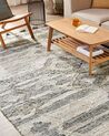 Vlnený kelímový koberec 200 x 300 cm sivý ARATASHEN_860051