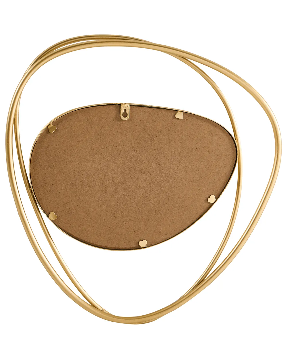 Wall Mirror COURCY 50 cm 54 cm Metal Gold_997080