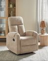 Recliner Chair with USB Port Beige SOMERO_788758