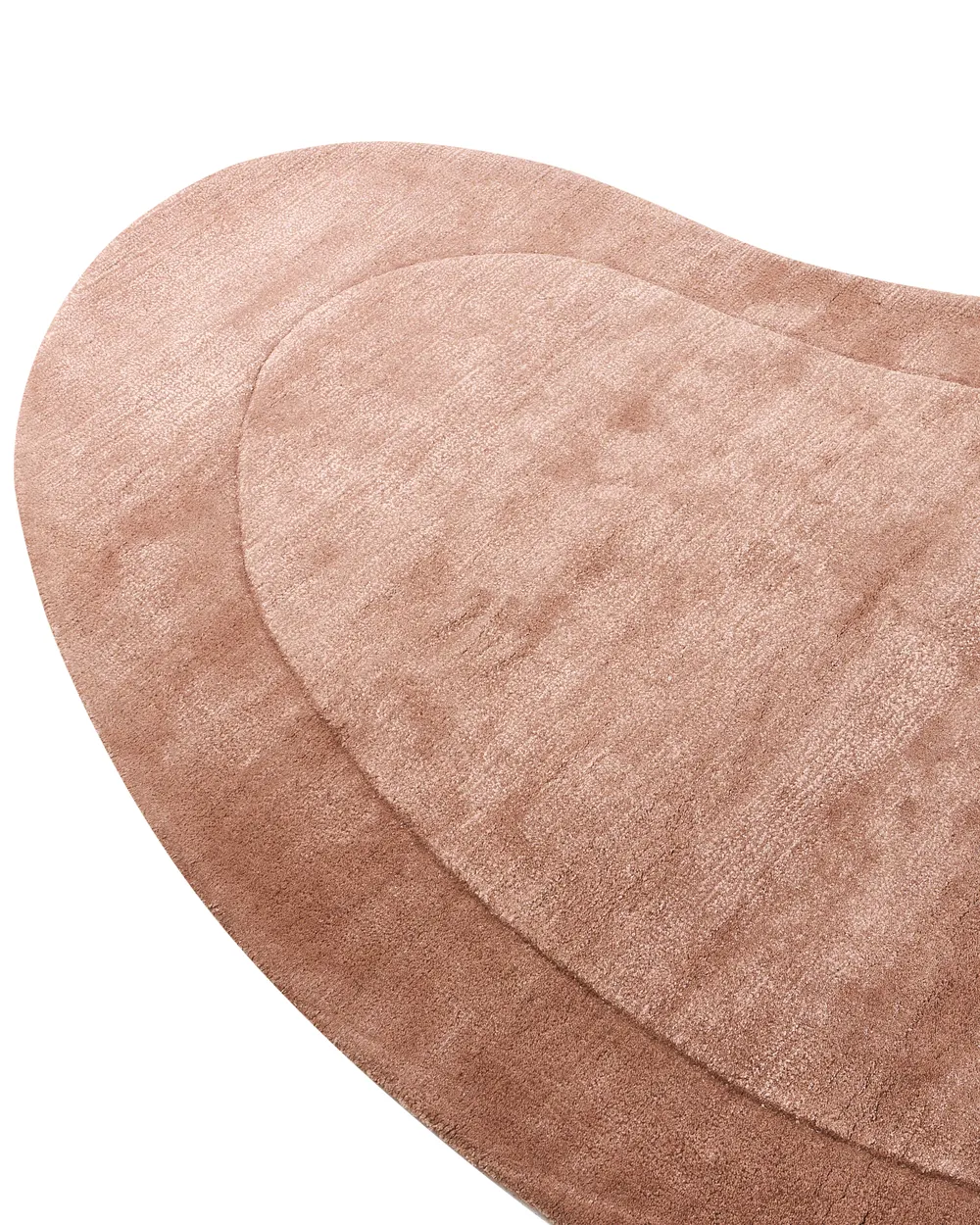 Rug MASSO Golden Brown 160 x 230 cm Viscose_1004978