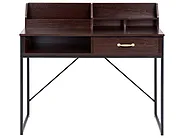 Polcos íróasztal ZYRA 110 cm 50 cm Sötétbarna_1191636