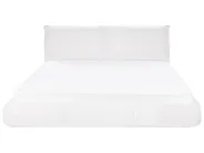 Bed Boucle VINAY 180 x 200 cm (EU Super King) White_945866