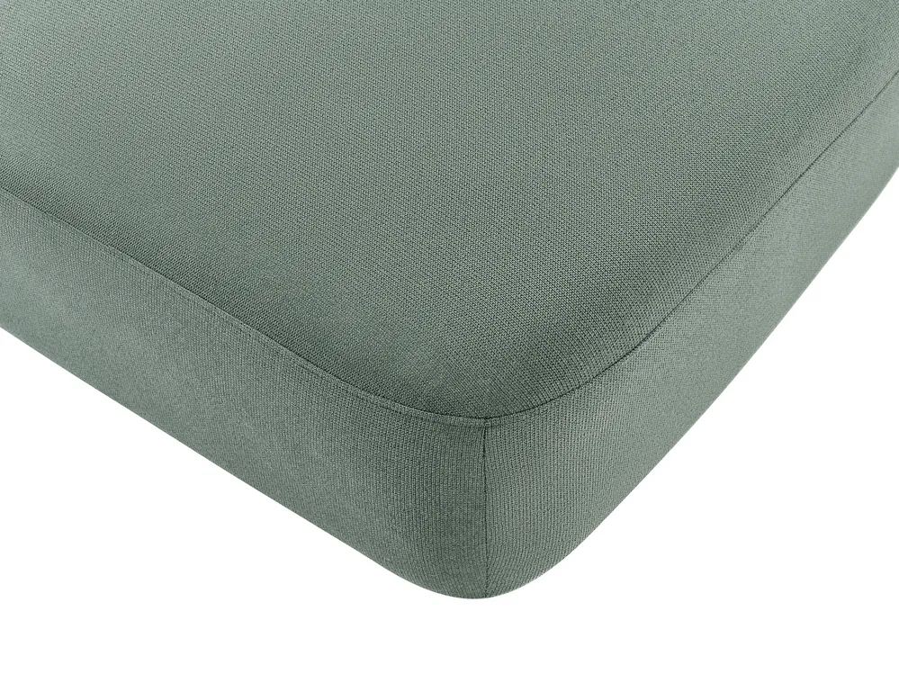 Modular Sofa 3 Seater AMLI with Ottoman Fabric Light Green_1070010