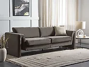 Sofa 3 Seater MAUNU Velvet Graphite Grey_1184979