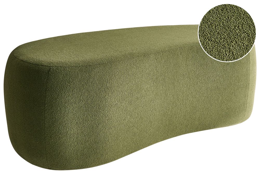 Puf BAYARD Boucle Grøn