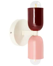 Set di 2 lampade da parete TOPI Metallo Multicolore_987509