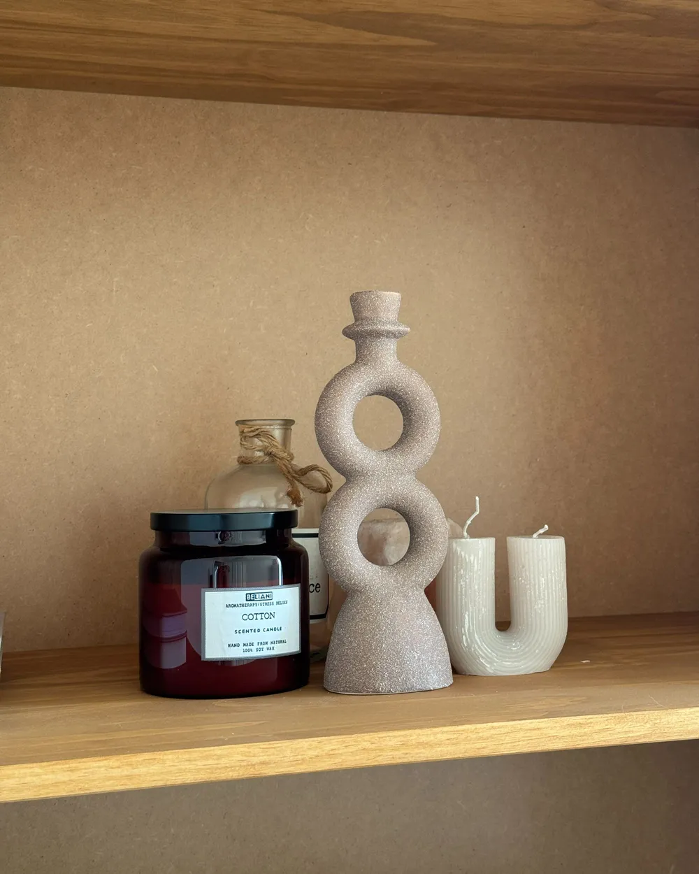Set of 2 Scented Candles ABSOLUTE ALCHEMY Soy Wax Fresh Notes_979729