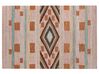 Teppich mehrfarbig geometrisches Muster 140 x 200 cm YOMRA_848948