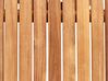Mesa de jardim em madeira de acácia clara ⌀ 120 cm AGELLO_923413