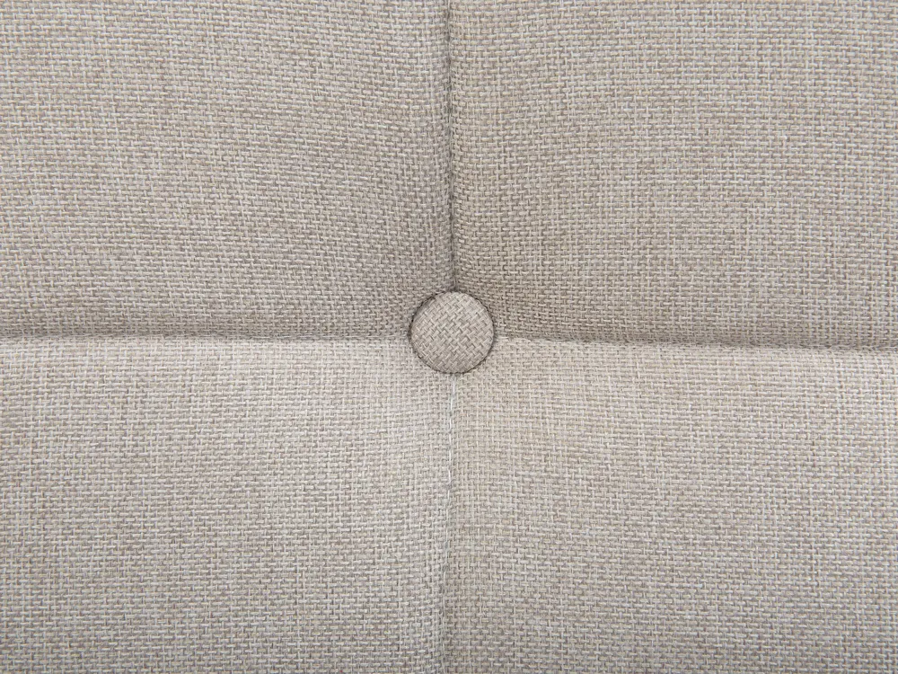 Adjustable Bed Fabric DUKE 160 x 200 cm (EU King Size) Beige_798037