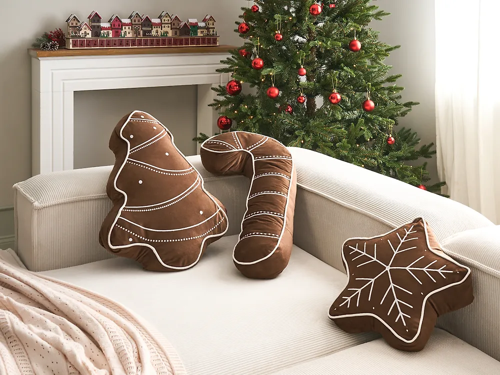 Set 4 Asciugamani Decorativi Artoid Mode - Motivo Buffalo E Alberi Natale 42x65 Cm - Foto 11