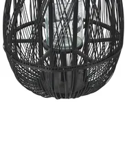 Lampion TONGA 56 cm Bambus Czarny_774316
