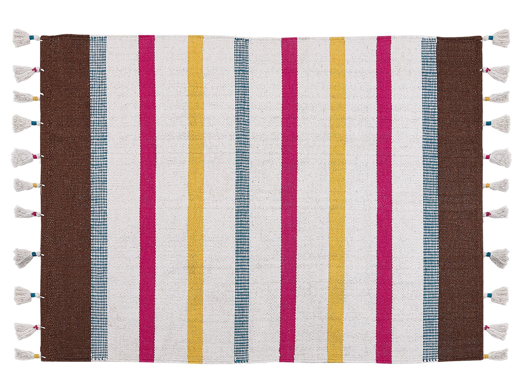 Bavlnený koberec 140 x 200 cm viacfarebný HISARLI_836808