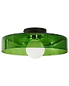 Plafonnier LUGUSE Verre Vert