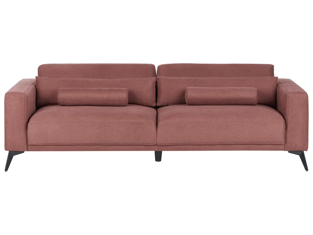 Sofa dla 3 osób ANGE Burgundowy