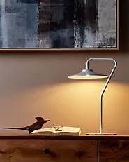 LED Table Lamp GALETTI Metal White_1178787