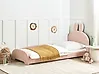 Kids Bed Rabbit Boucle PERROS 90 x 200 cm (EU Single) Beige