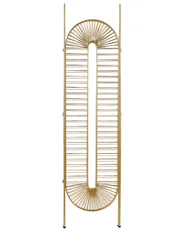 3-panelowy parawan pokojowy NOALE 135 cm 170 cm Złoty_936133