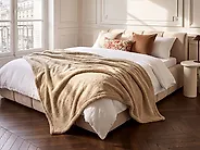Coperta MIRGE 125 x 150 cm Beige_1180181