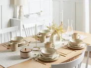 Set di 12 stoviglie HOPS Gres porcellanato Beige chiaro_956523
