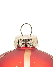 Set of 40 Baubles WINTERGLOW Glass Red_1192087