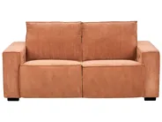 Electric Recliner Sofa 2 Seater NUKARI Corduroy Orange_919669
