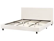 Bed Boucle ALBI 180 x 200 cm (EU Super King) Off-White_981964