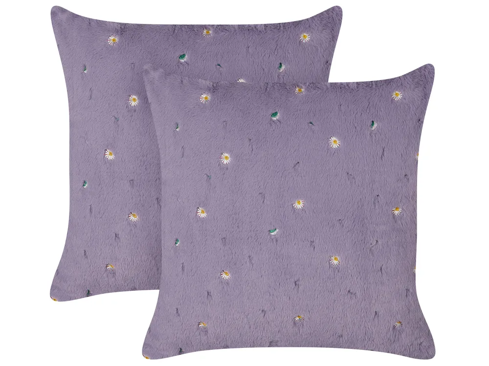 Avezano Set Di 4 Federe Per Cuscino 45x45 Cm Con Stampe Autunnali Di Zucca - Decorazione Divano E Letto