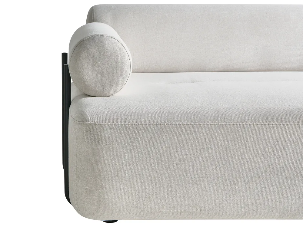 Sofa 2 Seater ELVA Fabric Off-White_1035716