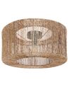 Deckenleuchte Jute naturfarben Trommelform SEWA_930169