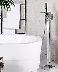Rubinetteria per vasca da bagno freestanding BOYOMA Argento_1177904