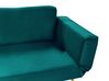 Divano letto velluto verde smeraldo SAARELA_932680