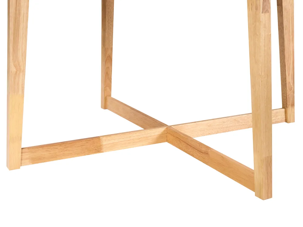 Dining Table WAIPORI Light Oak 140 cm 140 cm_1019981