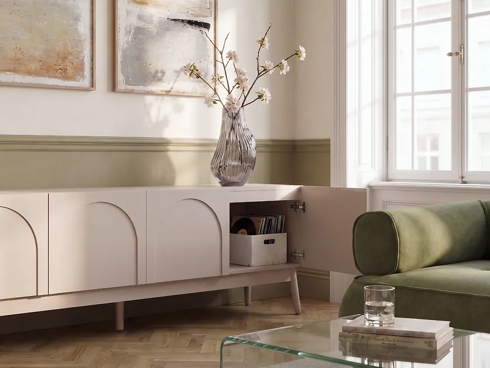 TV Stand BOULIA Light Beige_1169246
