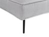 Fabric Sofa Bed Light Grey ESSVIK_894355