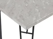 Dining Set KEMPTON Light Grey 4 Seater_773706