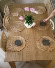 Set di 8 tazze con piattini COSTMARY Gres porcellanato Grigio_1005674